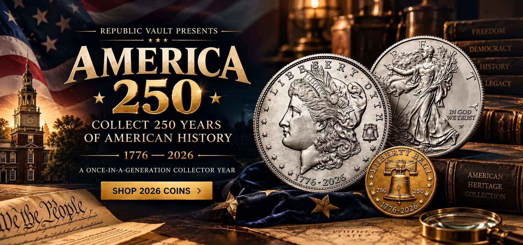 America 250 coin collection